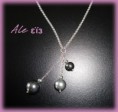 TRIO - Argento e Perle Swarovski